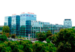 Business buildings